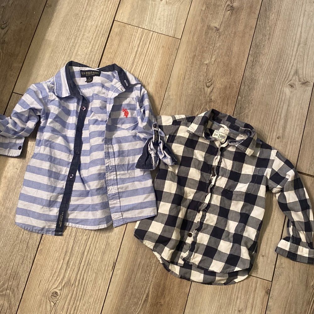 2 4T Button Downs Polo & Childrens Place